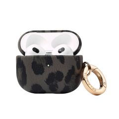 Selencia Cover Sabi stampa pantera  Apple Airpods 3 - Midnight Black