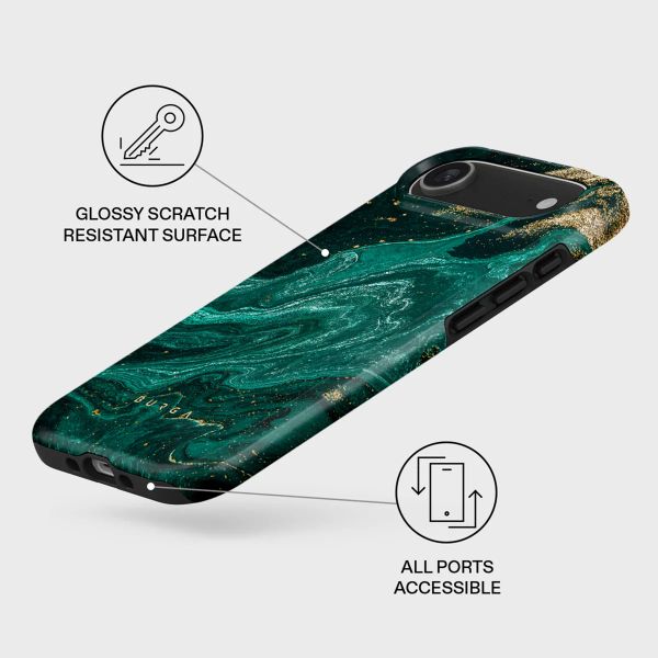 Burga Cover Posteriore Resistente con MagSafe Apple iPhone Air - Emerald Pool