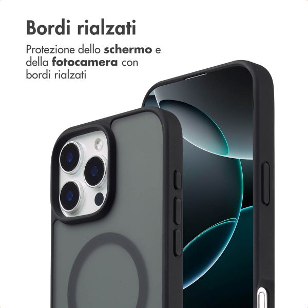 imoshion Cover posteriore Color Guard con MagSafe Apple iPhone 16 Pro - Nero
