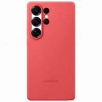 Samsung Cover originale in silicone Samsung Galaxy S25 Ultra - Peach