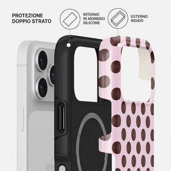 Burga Cover Posteriore Resistente con MagSafe Apple iPhone 17 Pro - New Crush