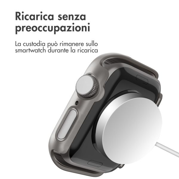 imoshion Cover rigida integrale Apple Watch 10 / 11 - 42 mm - Titanium