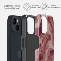 Burga Cover Posteriore Resistente con MagSafe Apple iPhone 14 - Tender Kiss