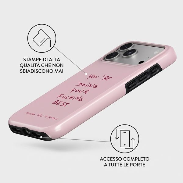 Burga Cover Posteriore Resistente con MagSafe Apple iPhone 17 Pro - Your Best