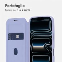 imoshion Bookcase trasparente con MagSafe Apple iPhone 17 Pro Max - Lilla