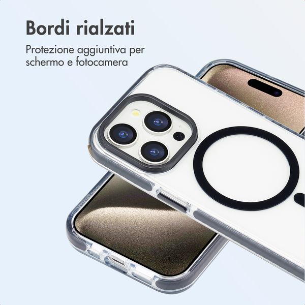 imoshion Cover Combat MagSafe Apple iPhone 15 Pro - Nero