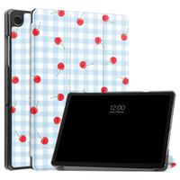 imoshion Cover Trifold Design Samsung Galaxy Tab A11 Plus / A9 Plus - Cherry Check