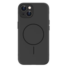imoshion Cover posteriore Color con Thin MagSafe Ring Apple iPhone 14 / 13 - Nero