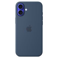Apple Cover Posteriore in Silicone con MagSafe Apple iPhone 16 Plus - Denim
