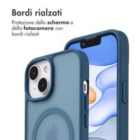 imoshion Cover posteriore Color Guard con MagSafe Apple iPhone 15 - Blu scuro
