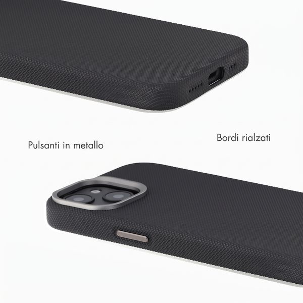 Accezz Cover Mesh con MagSafe Apple iPhone 14 / 13 - Nero