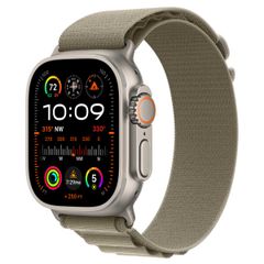 Apple Cinturino Alpine Loop Apple Watch | 44/45/46/49 mm - Taglia L - Olive