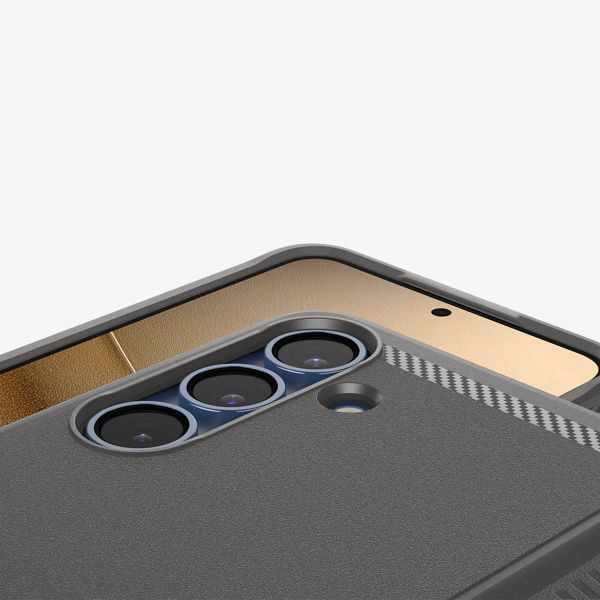 Spigen Cover Rugged Armor con MagSafe Samsung Galaxy S25 Plus - Marble Gray