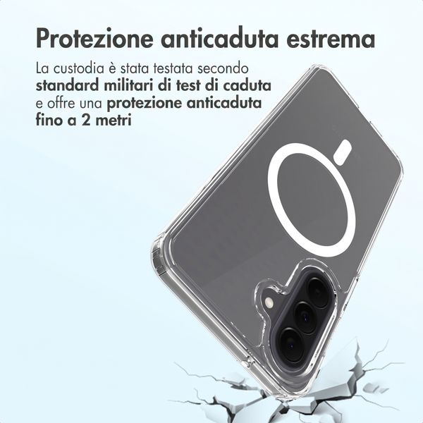 Accezz Cover posteriore Xtreme Impact con MagSafe Samsung Galaxy A27 (5G) - Trasparente