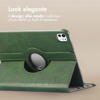 imoshion Cover Girevole a 360° Apple iPad 11 (2025) 11 pollici A16 / iPad 10 (2022) 10.9 pollici - Verde