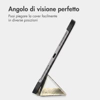 imoshion Cover Trifold Design Apple iPad Air 11 pollici (2026) M4 / (2025) M3 / (2024) M2 / Air 5 (2022) / Air 4 (2020) - Garden Stripes