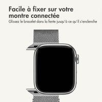 imoshion Milanees magnetisch bandje Apple Watch | 38/40/41/42 mm - Zilver
