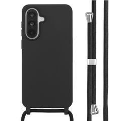 imoshion Cover in Silicone con Cordino Samsung Galaxy A37 (5G) - Nero