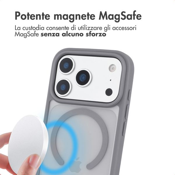 imoshion Cover posteriore Color Guard con MagSafe Apple iPhone 17 Pro - Grigio
