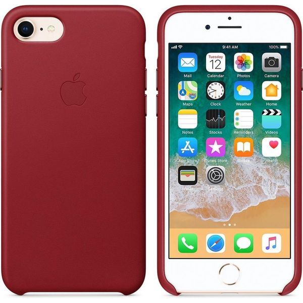 Apple Cover in pelle Apple iPhone SE (2022 / 2020) / 8 / 7 - Red