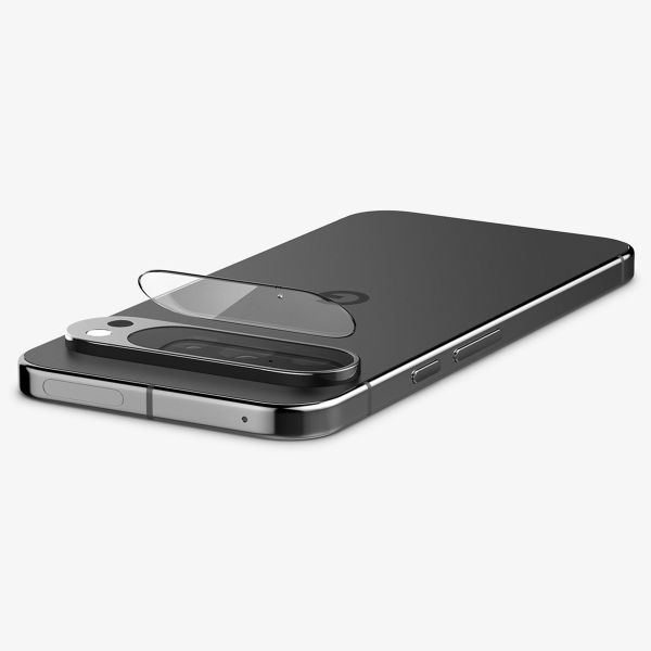 Spigen Optik Pro EZ Fit Lens Protector - Protezione lente fotocamera (confezione da 2) per Google Pixel 9 Pro XL