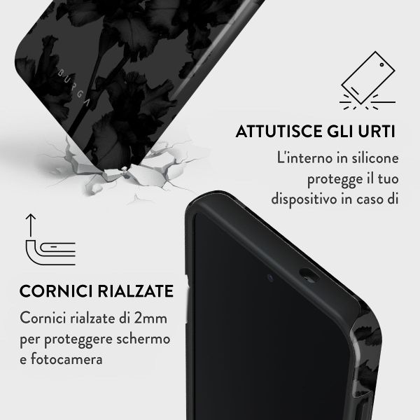 Burga Cover Posteriore Resistente Samsung Galaxy S25 - Nocturnal