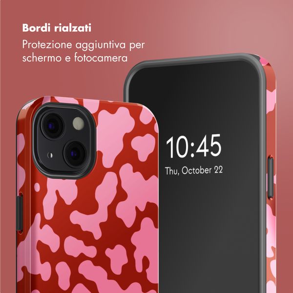Selencia Cover posteriore Vivid con MagSafe Apple iPhone 13 - Moo’d Blush Pink