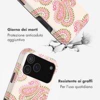 Selencia Cover posteriore Vivid con MagSafe Apple iPhone 17 Pro - Paisley Blush