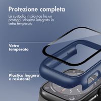 imoshion Cover rigida integrale Apple Watch 7 / 8 / 9 - 41 mm - Blu scuro