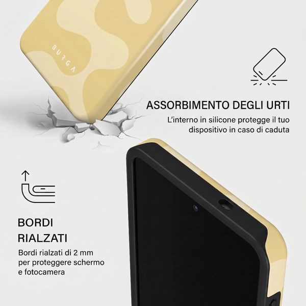 Burga Cover Posteriore Resistente con MagSafe Samsung Galaxy S26 - Glow