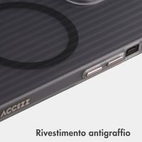 Accezz Cover Lite con MagSafe | Fluted | Apple iPhone 14 - Grigio