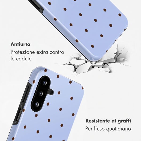Selencia Cover Posteriore Vivid Samsung Galaxy A17 (5G) / (4G) - Happy Dots Digital Sky