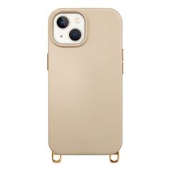 Selencia Rivièra MagSafe Backcover met afneembare haakjes Apple iPhone 14 / 13 - Milky Latte