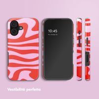 Selencia Cover Posteriore Vivid Apple iPhone 17 - Dream Swirl Pink