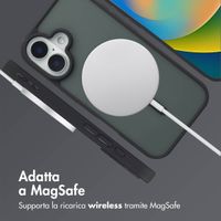 imoshion Cover posteriore Color Guard con MagSafe Apple iPhone 16 - Nero