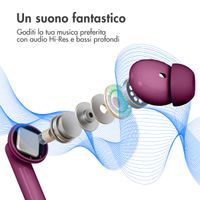 imoshion Aura Pro Auricolari in-ear wireless - Cancellazione attiva del rumore (ANC) - Bordeaux
