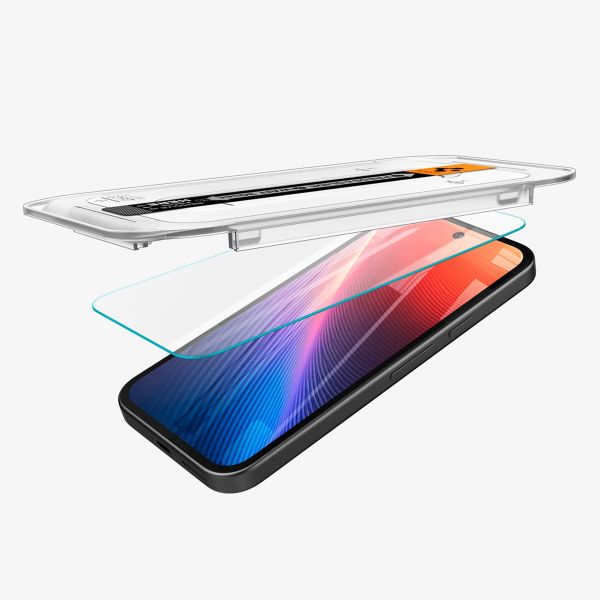 Spigen Vetro temperato GLAStR EZ Fit, confezione da 2 + Applicatore Google Pixel 9A