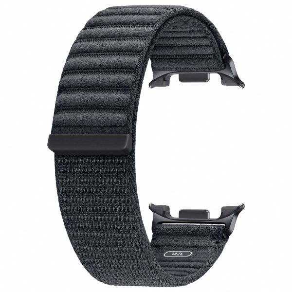 Samsung Cinturino in tessuto originale Samsung Galaxy Watch 8 (40/44mm) / Classic (46mm) - M/L - Graphite