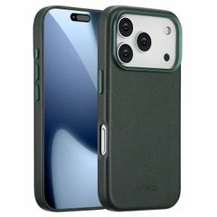 Accezz Cover in Pelle con MagSafe Apple iPhone 17 Pro - Cedar Green
