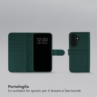 Accezz Cover a libro Edge rimovibile con MagSafe Samsung Galaxy A27 (5G) - Verde