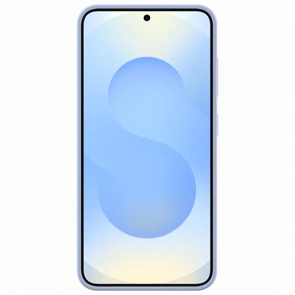 Samsung Cover originale in silicone Samsung Galaxy S25 - Azzurro