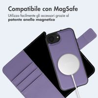 imoshion Cover a libro di lusso 2-in-1 rimovibile Apple iPhone 17e / 16e - Viola