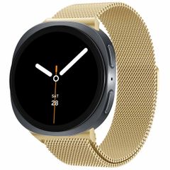 imoshion Cinturino milanese magnetico Samsung Galaxy Watch 8 (40/44mm) / Classic (46mm) - Oro