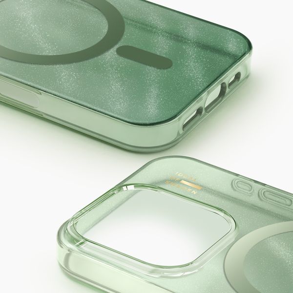iDeal of Sweden Cover Trasparente con MagSafe Apple iPhone 16 Pro - Sage Green