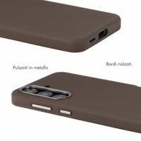Accezz Cover Mesh con MagSafe Samsung Galaxy S25 / S24 - Marrone