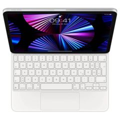 Apple Magic Keyboard Apple iPad Air 11 pollici (2026) M4 / (2025) M3 / (2024) M2 / Air 5 (2022) / Air 4 (2020) / Pro 11 (2018/2020/2021/2022) - QWERTZ / DE - Bianco