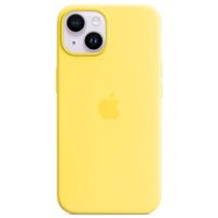 Apple Cover Posteriore in Silicone con MagSafe Apple iPhone 14 - Canary Yellow