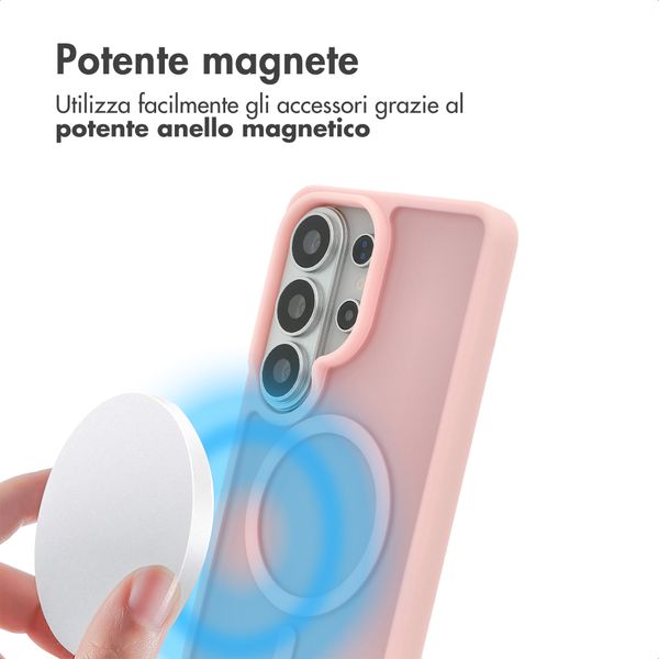 imoshion Cover posteriore Color Guard con MagSafe Samsung Galaxy S26 Ultra - Rosa chiaro