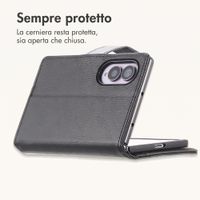 imoshion Cover a libro di Lusso Samsung Galaxy Z Fold 8 - Nero