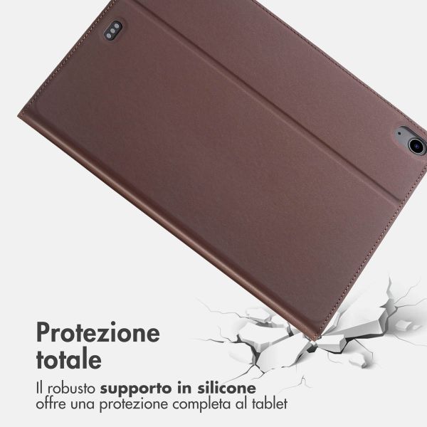 Accezz Cover Tablet Classica Apple iPad Air 11 pollici (2026) M4 / (2025) M3 / (2024) M2 / Air 5 (2022) / Air 4 (2020) - Marrone
